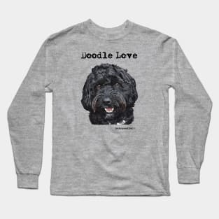 Doodle Dog Love Long Sleeve T-Shirt